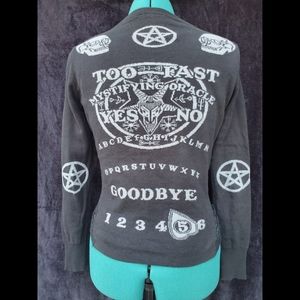 Too Fast Mystifying Oracle Cardigan